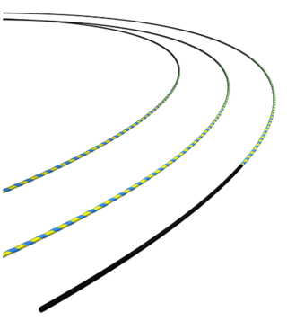 Guidewire, Nitinol, Ekstra stiv, J-tupp 0.025, 60mm, 450cm