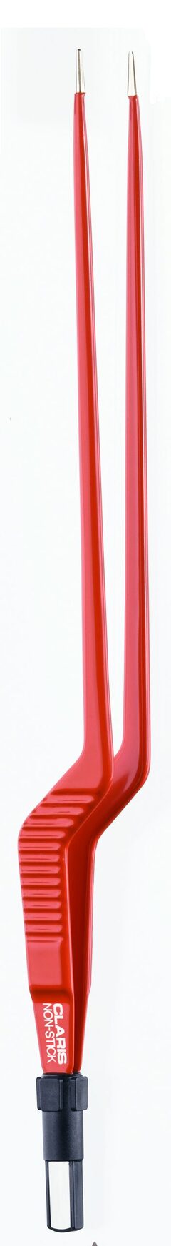 Bip.CLARIS Pinsett,non-stick, bay. 220mm, 0.6mm,flat-plug