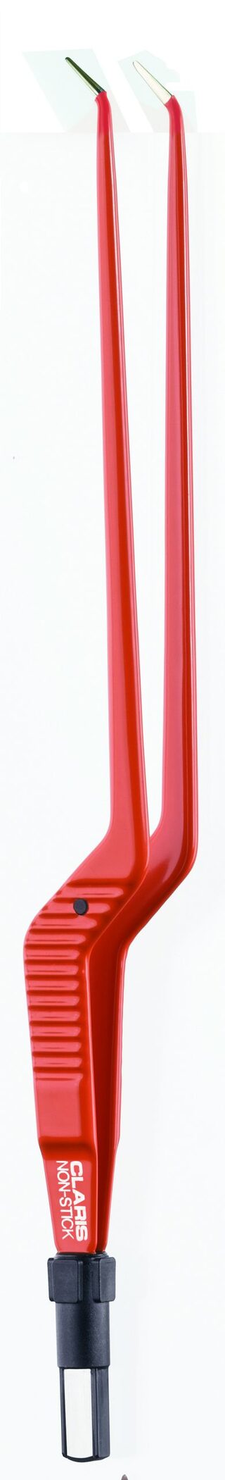 Bip.CLARIS Pinsett,non-stick, bay. 200mm, 1mm vinklet ned 