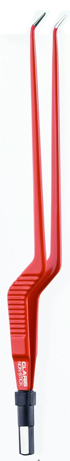 Bip.CLARIS Pinsett,non-stick, bay. 200mm, 1mm vinklet opp