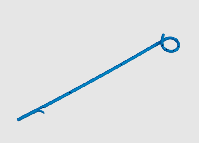Gallestent, Plast, 8.5fr, 6cm, enkel pigtail proksimal 