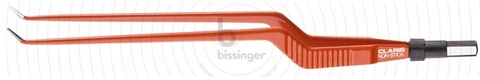 Bip.CLARIS Pinsett 200mm bay non-stick 0,6mm vinklet opp 