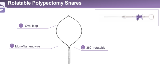 Diatermislynge, Roterbar, Monofilament 35mm, 230cm, eng. 