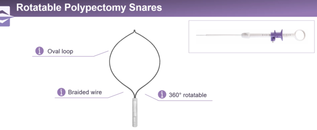 Diatermislynge, Oval, Roterbar 10mm, 230cm, eng. 