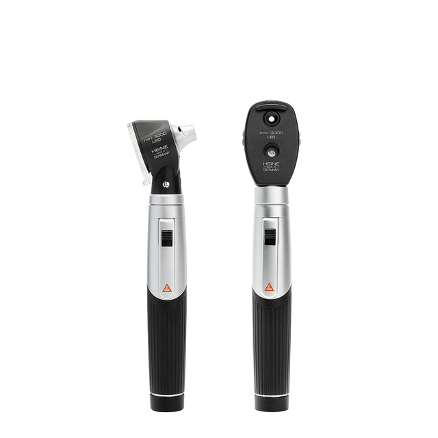 HEINE mini 3000 otoskop + oftalmoskop (fiber, LED, 3X) 