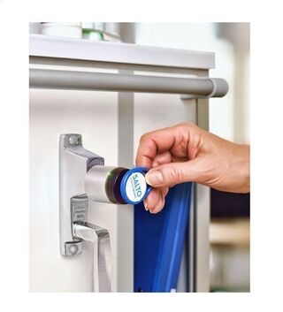 Elektronisk låssylinder, SALTO GEO Cylinder Mifare IP55 Scand