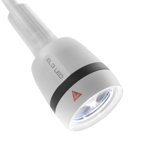 Heine EL3 LED US-lampe med veggfeste 