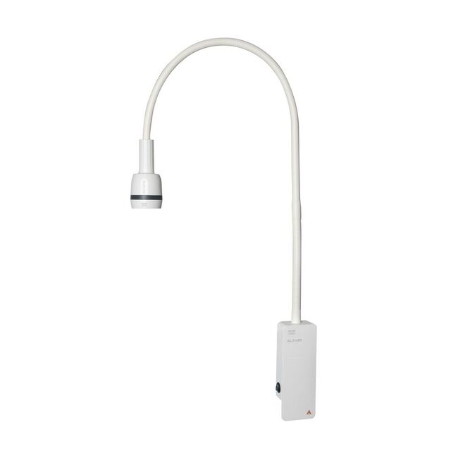Heine EL3 LED US-lampe med veggfeste 