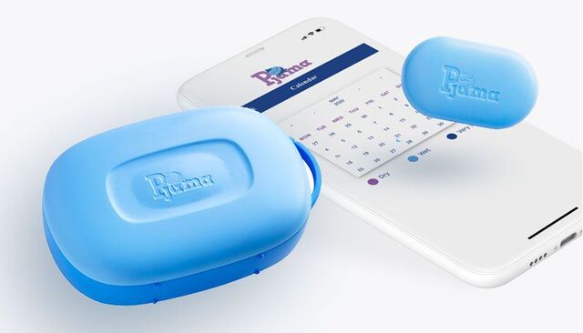 Pjama trådløs alarm for sengevæting med truser (komplett) 