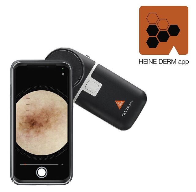 HEINE DELTAone dermatoskop med LED 
