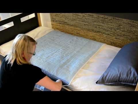 Brolly Sheets madrassbeskytter for sengevæting, enhjørninger 