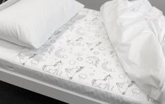 Brolly Sheets madrassbeskytter for sengevæting, enhjørninger