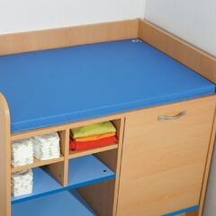 Wesco stellematte 100x70, lys blå