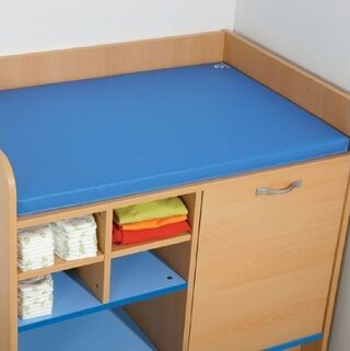 Wesco stellematte 100x70, lys blå
