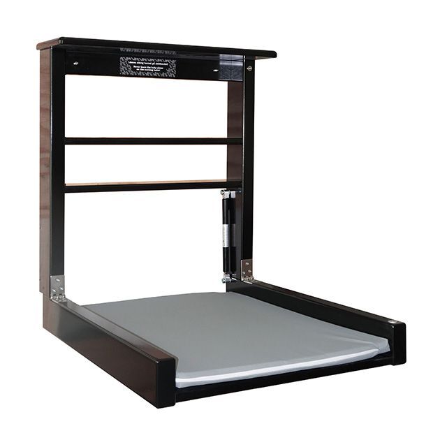 Robust vegghengt stellebord, for offentlig bruk (ulike farger) 