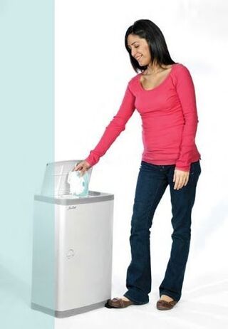 Janibell M400 stor, luktfri bleiebøtte med pedal (48 liter) 