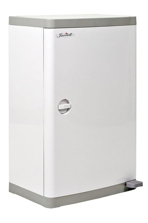 Janibell M400 stor, luktfri bleiebøtte med pedal (48 liter)