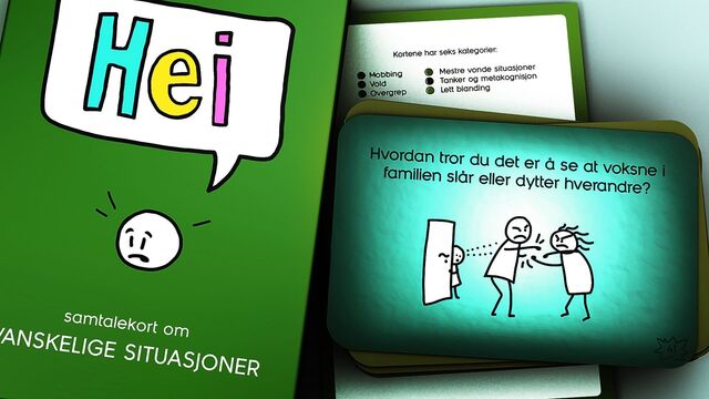 Hei - Vanskelige situasjoner, samtalekort (Winsnes/Olsen) 
