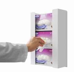 Hanskeholder universal - hvit