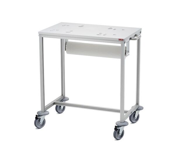 Seca 402 trillebord for babyvekter, med festehull 