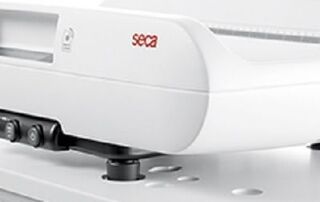 Seca 402 trillebord for babyvekter, med festehull 