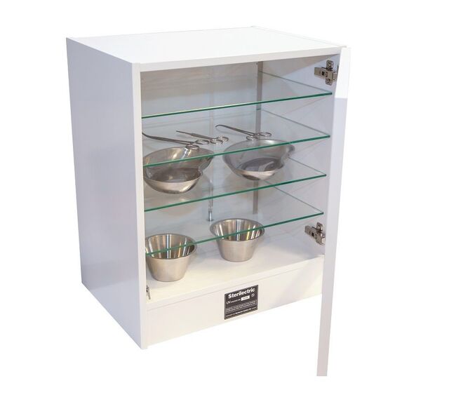 Sterilectric UV skap for steril oppbevaring, stort 