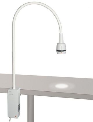 HEINE EL3 LED US-lampe med bordklemme