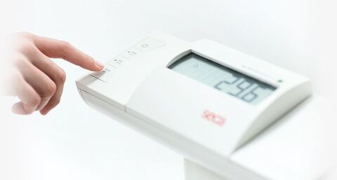 Seca 704S søylevekt med BMI og høydemåler, medisinsk godkjent