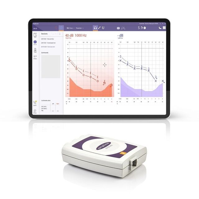 200805 Otosure PC audiometer inkl. audiocups øreklokker 