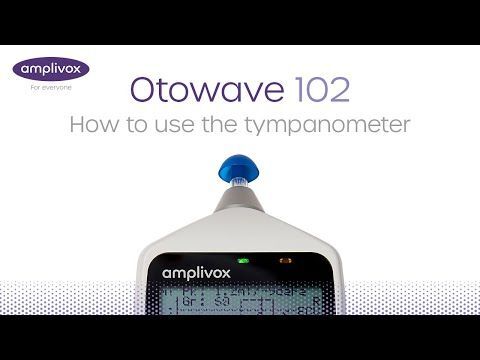 200805 Otowave 102-4 tympanometer (ipsi, 4 frekvenser) 