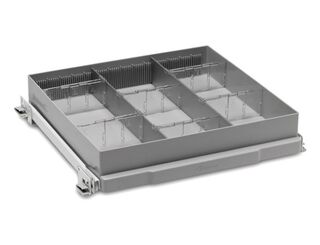ABS-skuff (lengde/bredde oppdeling)