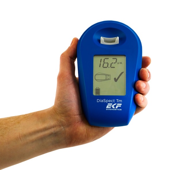 DiaSpect Hb-måler for måling av Hemoglobin 