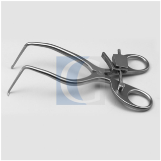 Self-retaining retractor sharp 1x1 Prong depth 80x170mm G BLUE LABEL™