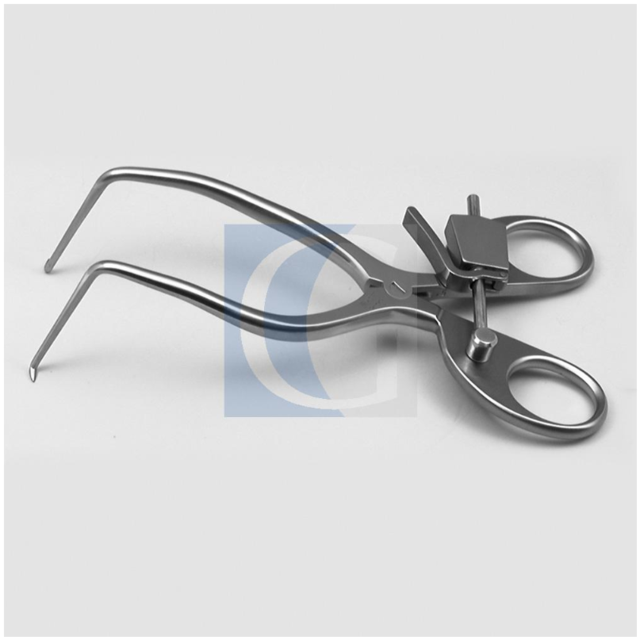 Self-retaining retractor sharp 1x1 Prong depth 80x170mm G BLUE LABEL™ 