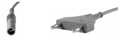 Bipolar Kabel, 3m Flatplugg, valleylab generator