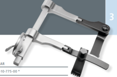 Counter locks with black coated working parts